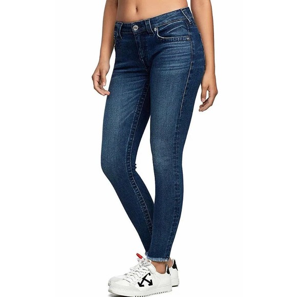 True Religion Jennie Curvy Ankle Stretch denim Jean size 25 * wom156 - Picture 3 of 7
